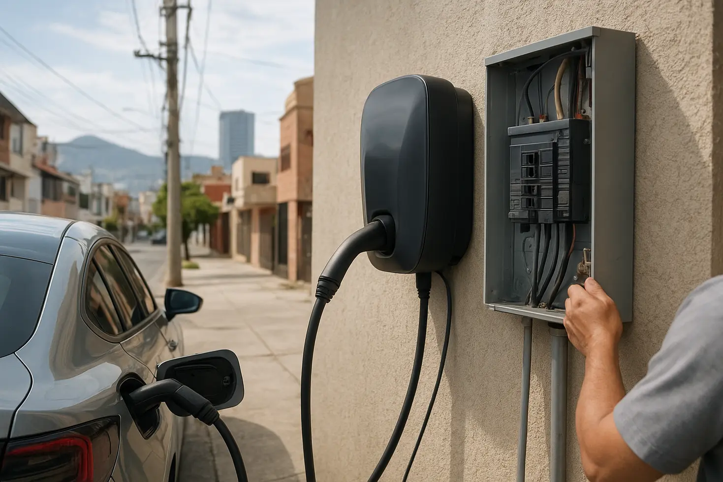 disponibilidad de cargadores EV en México — detalle técnico