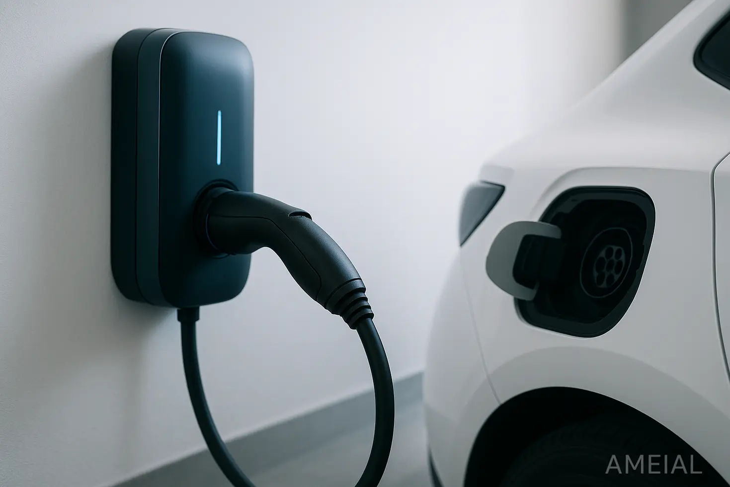cargador tipo 2 para vehículo eléctrico México — detalle técnico